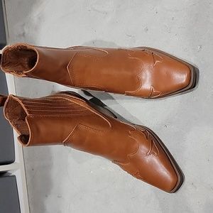 Scoop Women's Block Heel Western Boot new